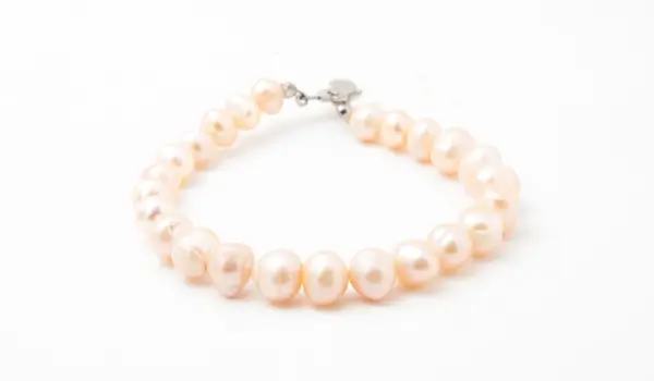 Bracciale con Perle Rosa