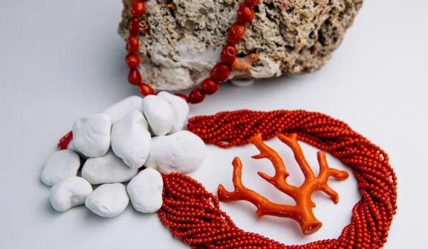 Collana di corallo rosso Collana di corallo rosso